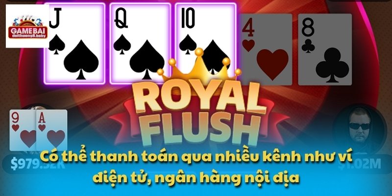 789CLUB - Kênh Giải Trí Trực Tuyến An Toàn Và Chuyên Nghiệp 3 Có thể thanh toán qua nhiều kênh như ví điện tử, ngân hàng nội địa