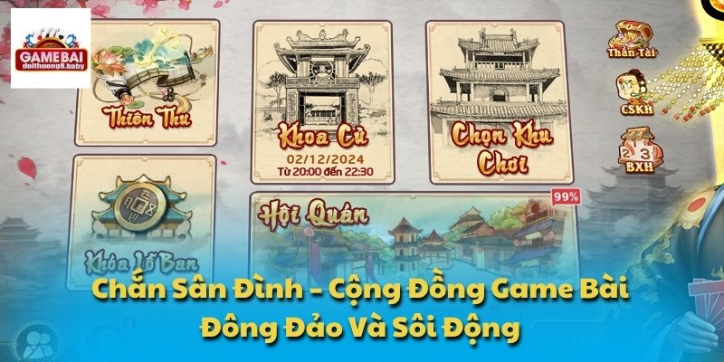 Chắn Sân Đình – Cộng Đồng Game Bài Đông Đảo Và Sôi Động 1 Chắn Sân Đình