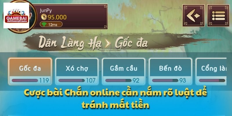 Hướng Dẫn Luật Chơi Bài Chắn Chuẩn Tại Các Cổng Game Uy Tín 4 Cược bài Chắn online cần nắm rõ luật để tránh mất tiền