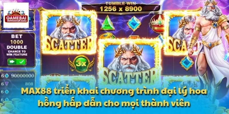 MAX88 triển khai chương trình đại lý hoa hồng hấp dẫn cho mọi thành viên