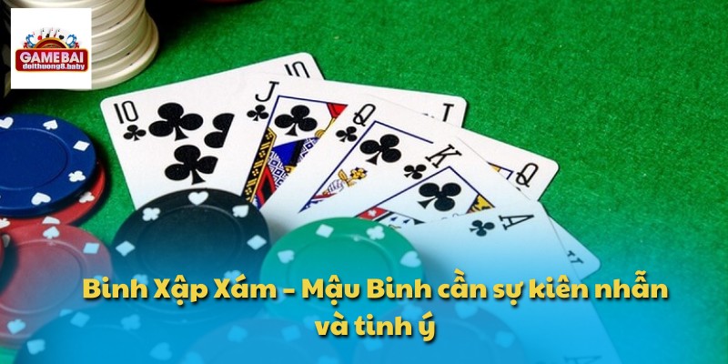 Binh Xập Xám – Mậu Binh cần sự kiên nhẫn và tinh ý