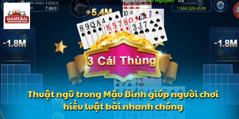 Thuật ngữ trong Mậu Binh giúp người chơi hiểu luật bài nhanh chóng